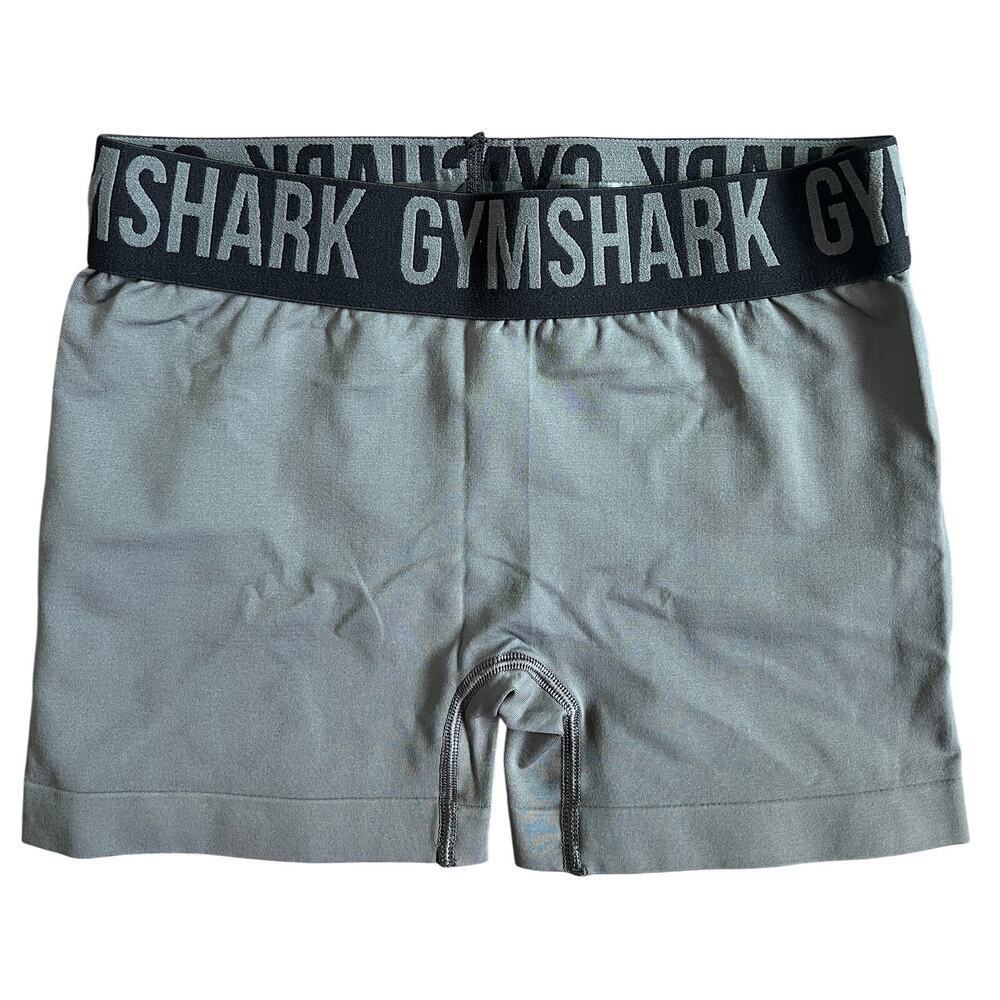 Gymshark Women’s Gray Compression Shorts Small Athletic Training Activewear